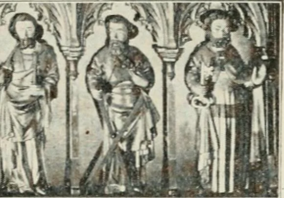 An illustration from Meister Bertram : Tätig in Hamburg, 1367-1415, 1905, leaf 164
