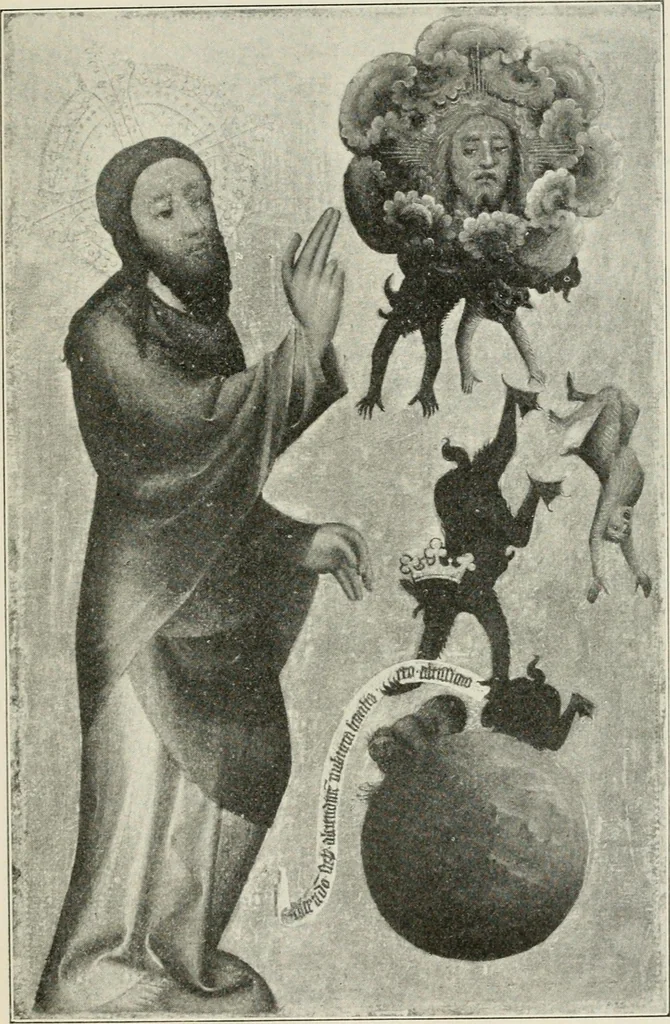 An illustration from Meister Bertram : Tätig in Hamburg, 1367-1415, 1905, leaf 192