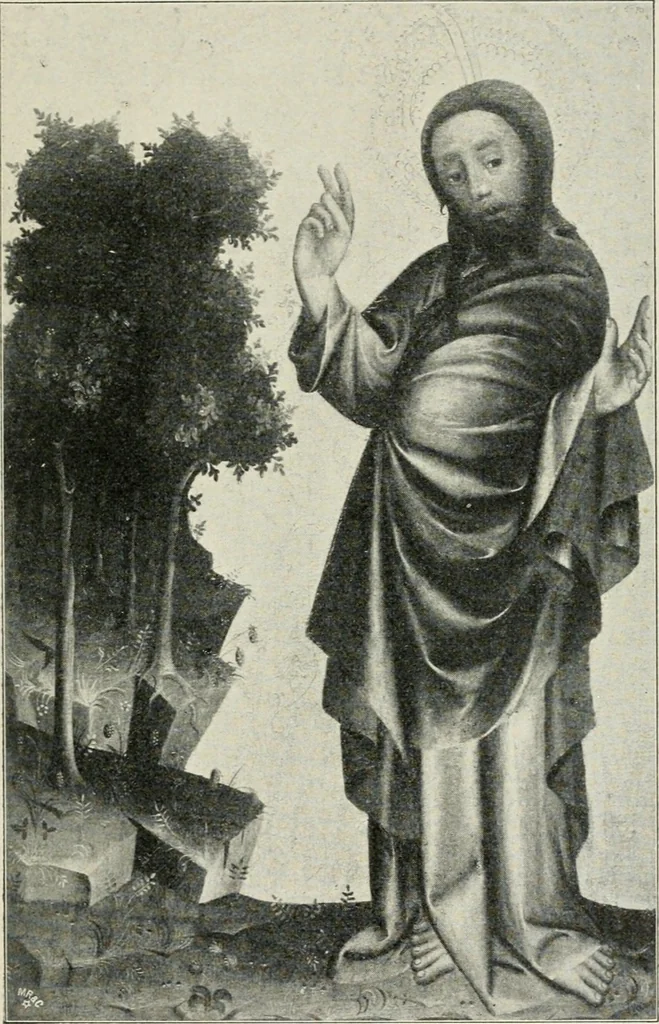 An illustration from Meister Bertram : Tätig in Hamburg, 1367-1415, 1905, leaf 198