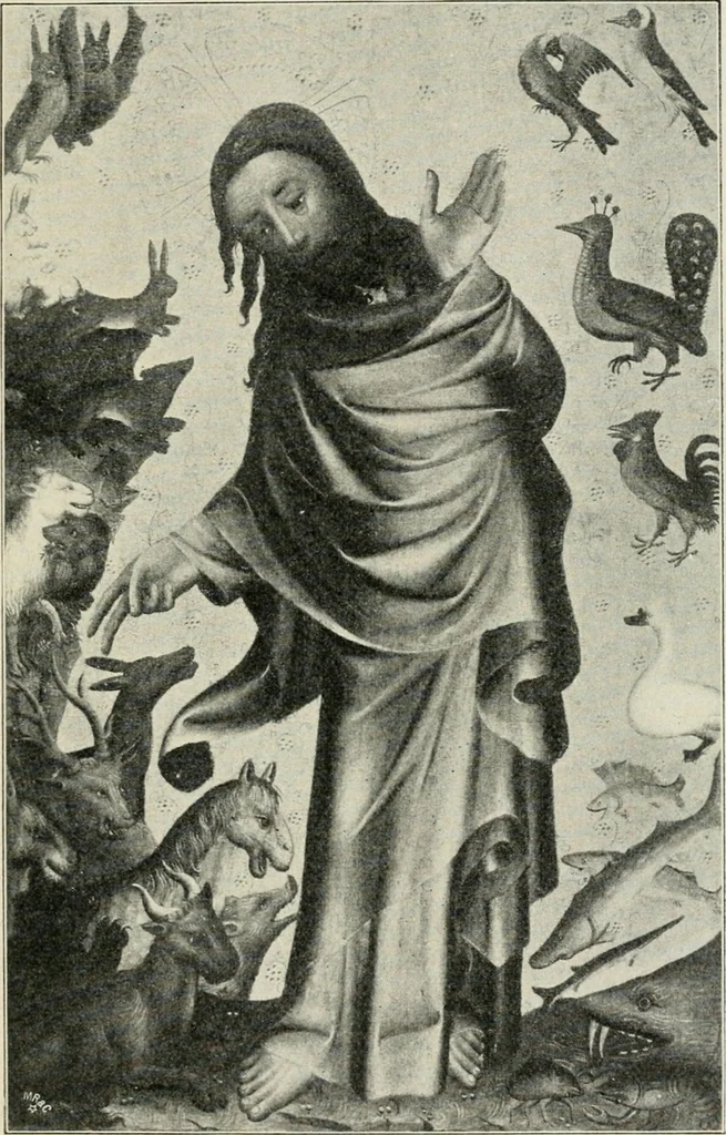 An illustration from Meister Bertram : Tätig in Hamburg, 1367-1415, 1905, leaf 200