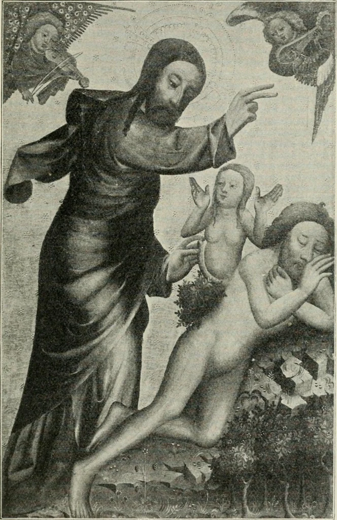 An illustration from Meister Bertram : Tätig in Hamburg, 1367-1415, 1905, leaf 204
