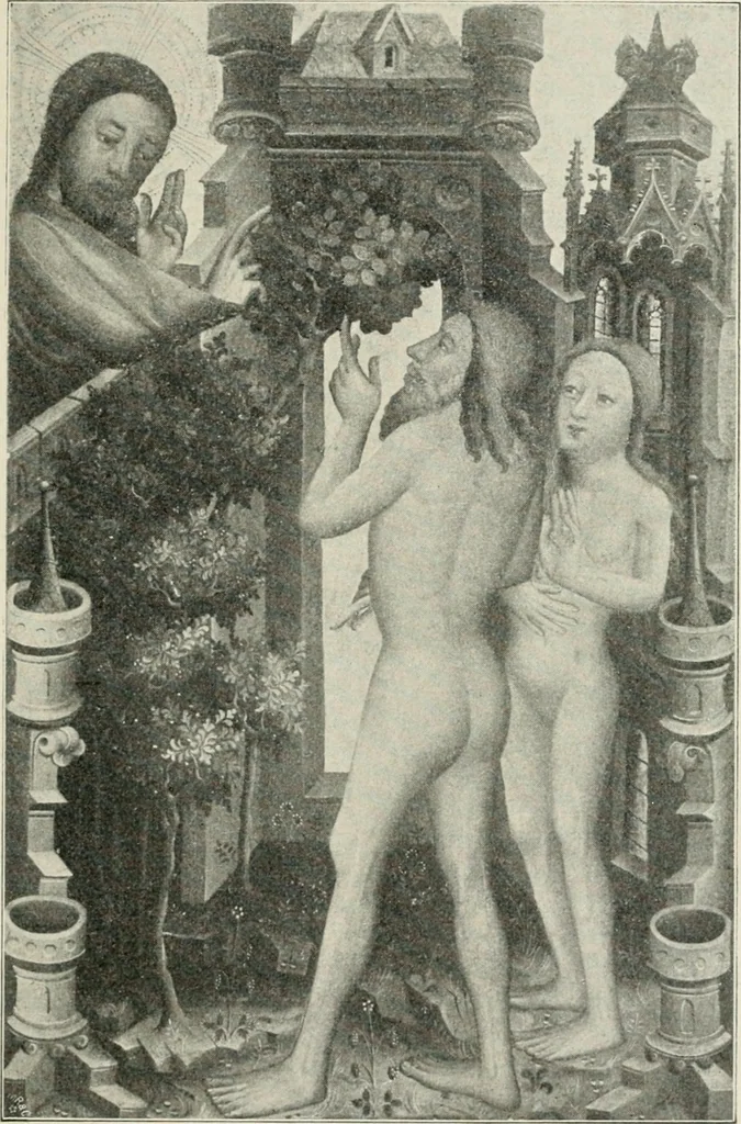 An illustration from Meister Bertram : Tätig in Hamburg, 1367-1415, 1905, leaf 206