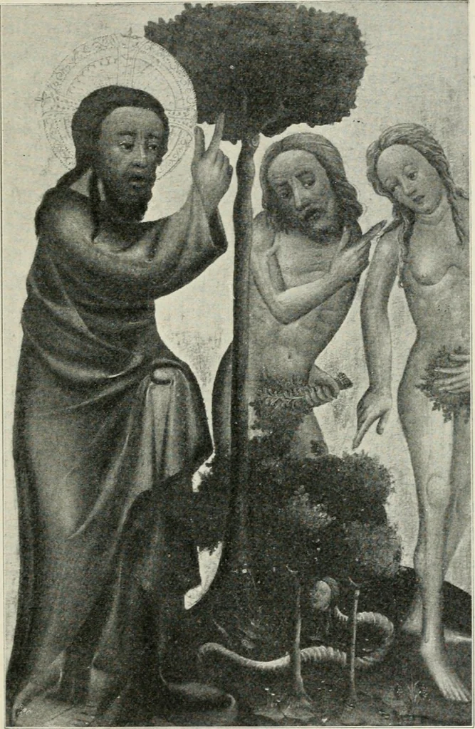An illustration from Meister Bertram : Tätig in Hamburg, 1367-1415, 1905, leaf 210