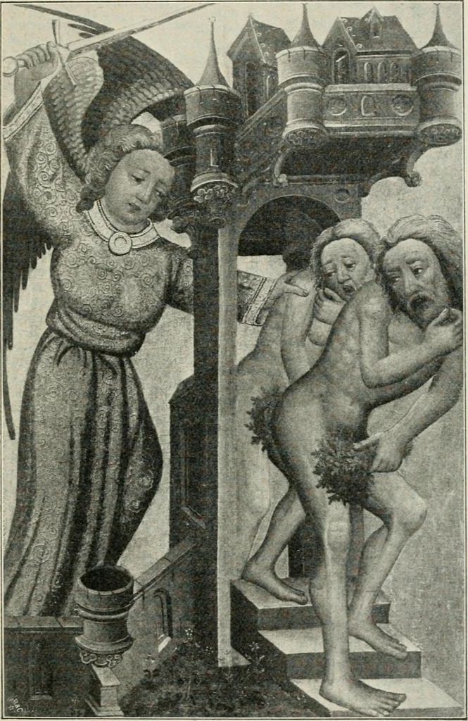 An illustration from Meister Bertram : Tätig in Hamburg, 1367-1415, 1905, leaf 212