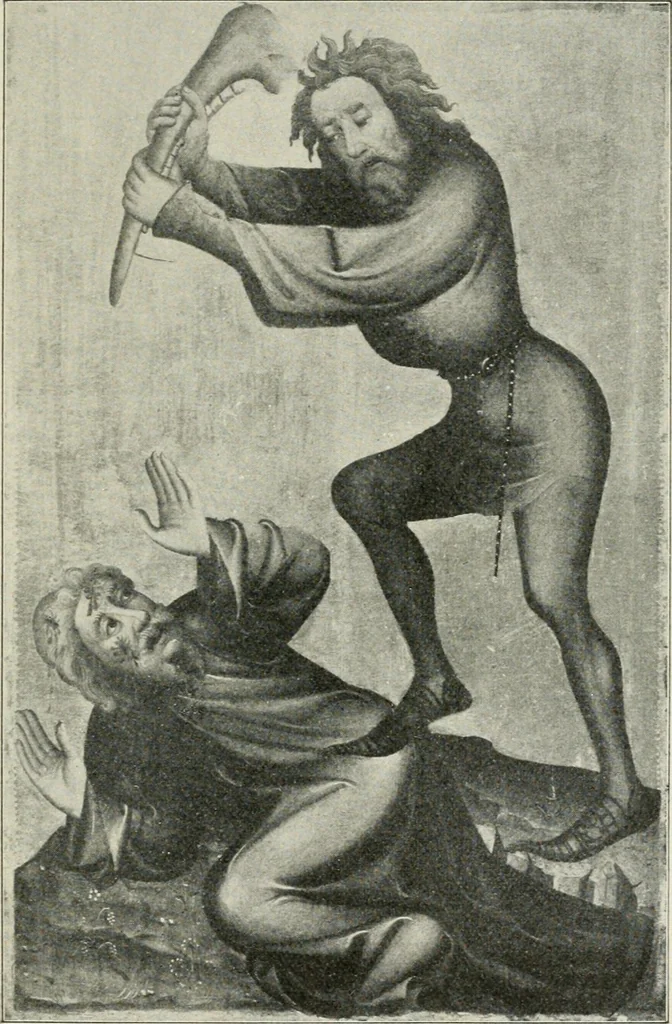 An illustration from Meister Bertram : Tätig in Hamburg, 1367-1415, 1905, leaf 218