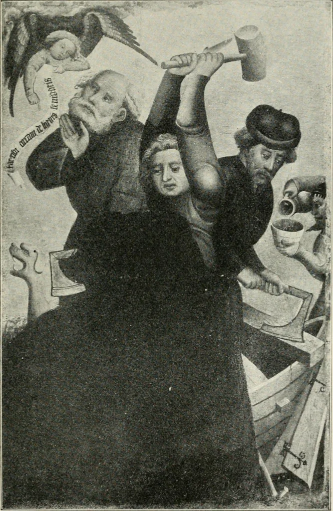 An illustration from Meister Bertram : Tätig in Hamburg, 1367-1415, 1905, leaf 220