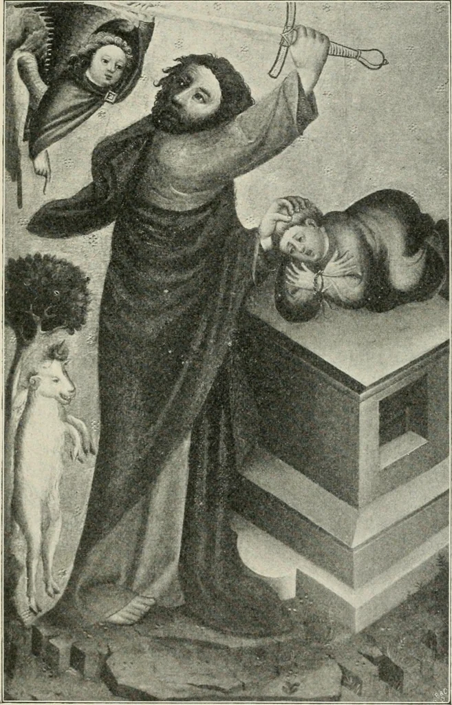 An illustration from Meister Bertram : Tätig in Hamburg, 1367-1415, 1905, leaf 222