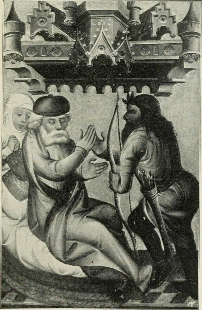 An illustration from Meister Bertram : Tätig in Hamburg, 1367-1415, 1905, leaf 224