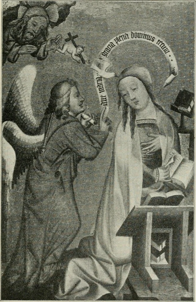 An illustration from Meister Bertram : Tätig in Hamburg, 1367-1415, 1905, leaf 228