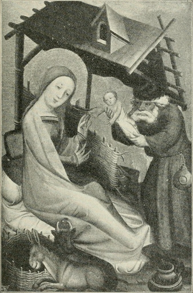 An illustration from Meister Bertram : Tätig in Hamburg, 1367-1415, 1905, leaf 230
