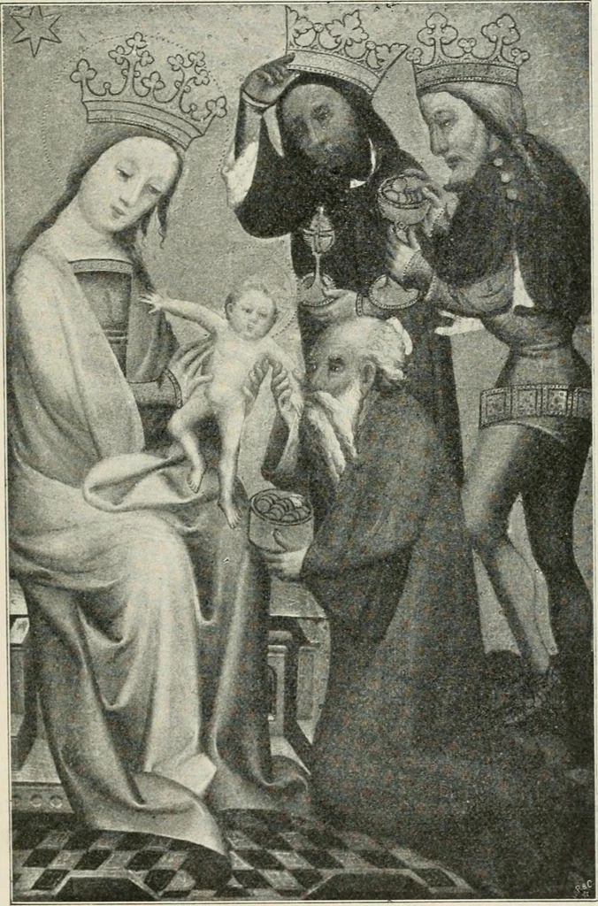 An illustration from Meister Bertram : Tätig in Hamburg, 1367-1415, 1905, leaf 232