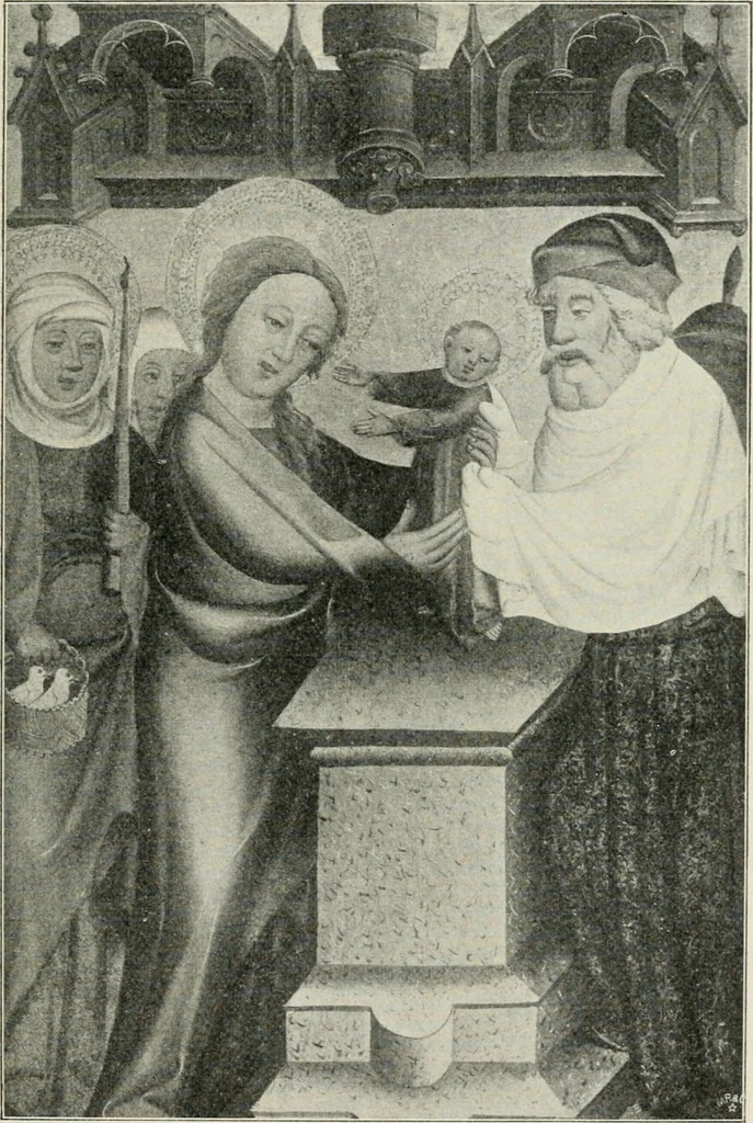 An illustration from Meister Bertram : Tätig in Hamburg, 1367-1415, 1905, leaf 234