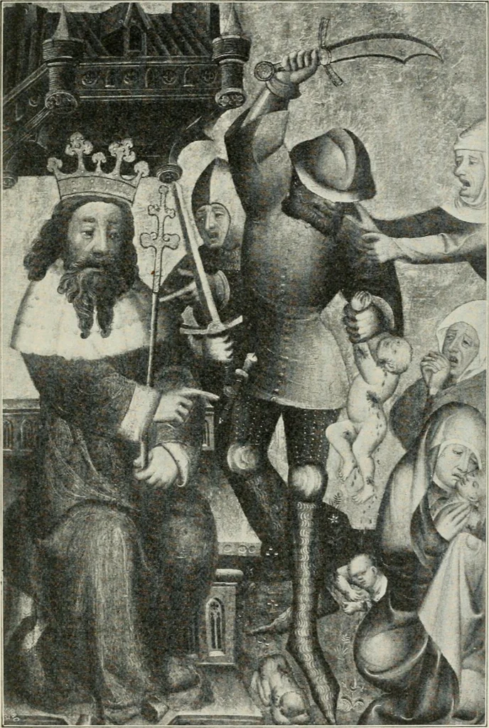 An illustration from Meister Bertram : Tätig in Hamburg, 1367-1415, 1905, leaf 236