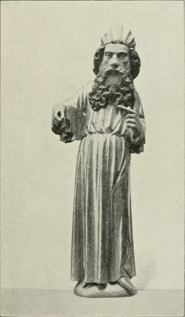 An illustration from Meister Bertram : Tätig in Hamburg, 1367-1415, 1905, leaf 304