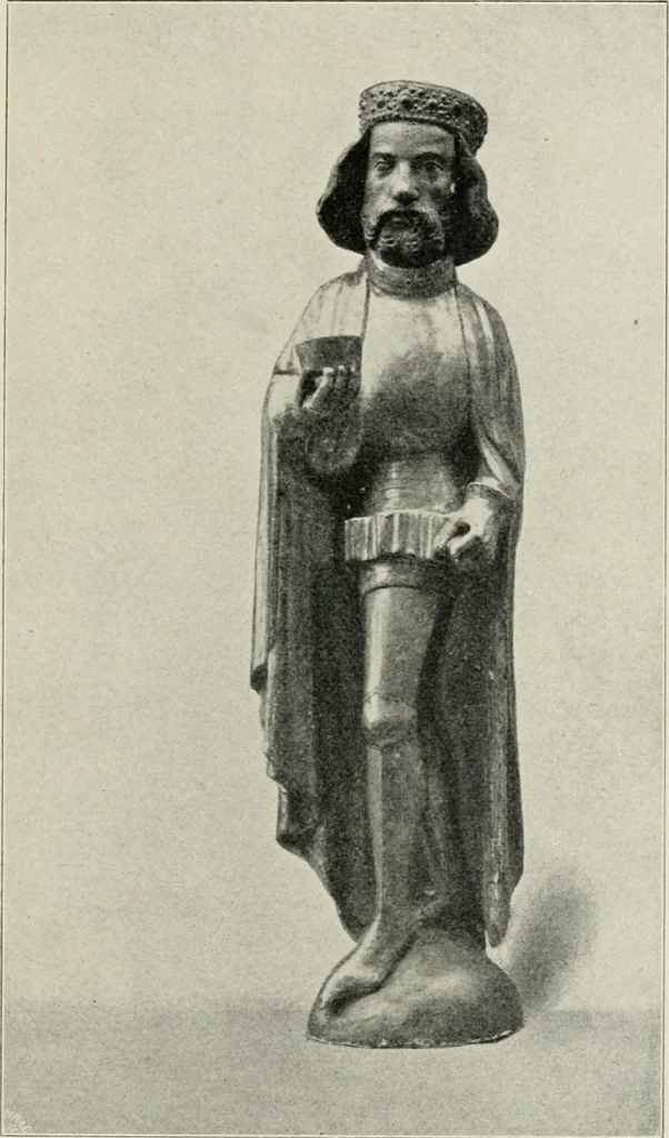 An illustration from Meister Bertram : Tätig in Hamburg, 1367-1415, 1905, leaf 318