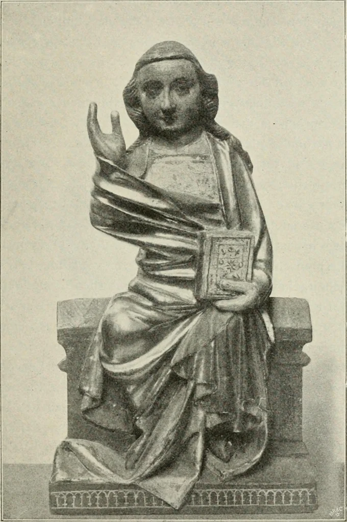 An illustration from Meister Bertram : Tätig in Hamburg, 1367-1415, 1905, leaf 324