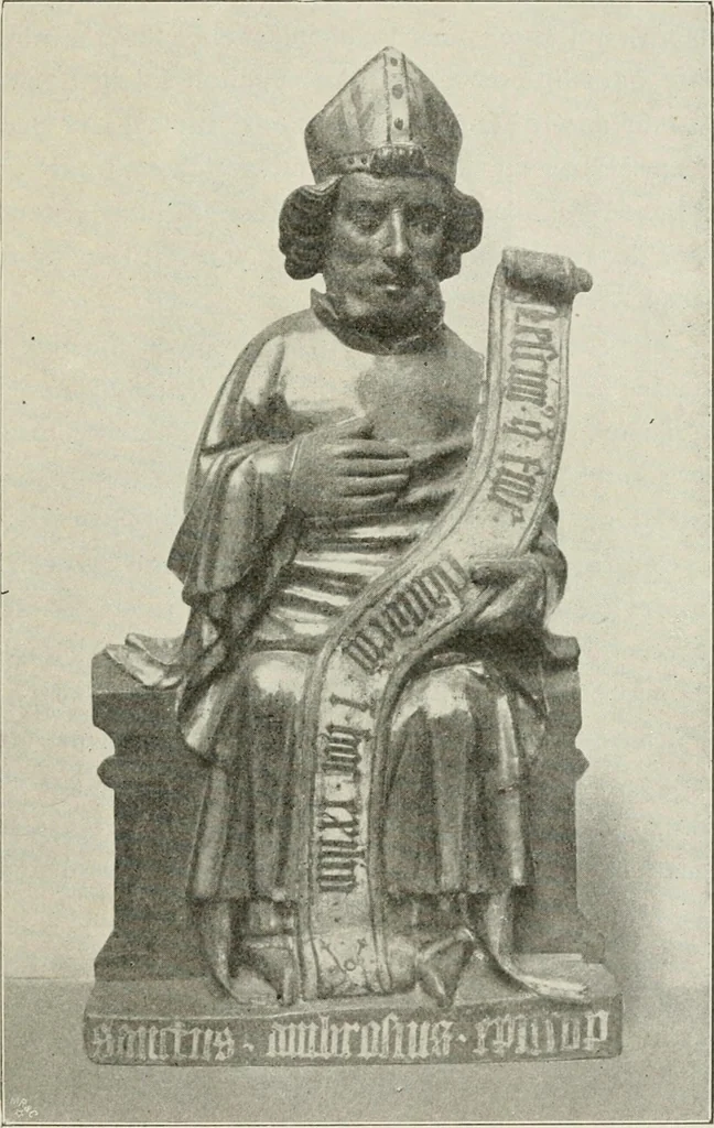 An illustration from Meister Bertram : Tätig in Hamburg, 1367-1415, 1905, leaf 328