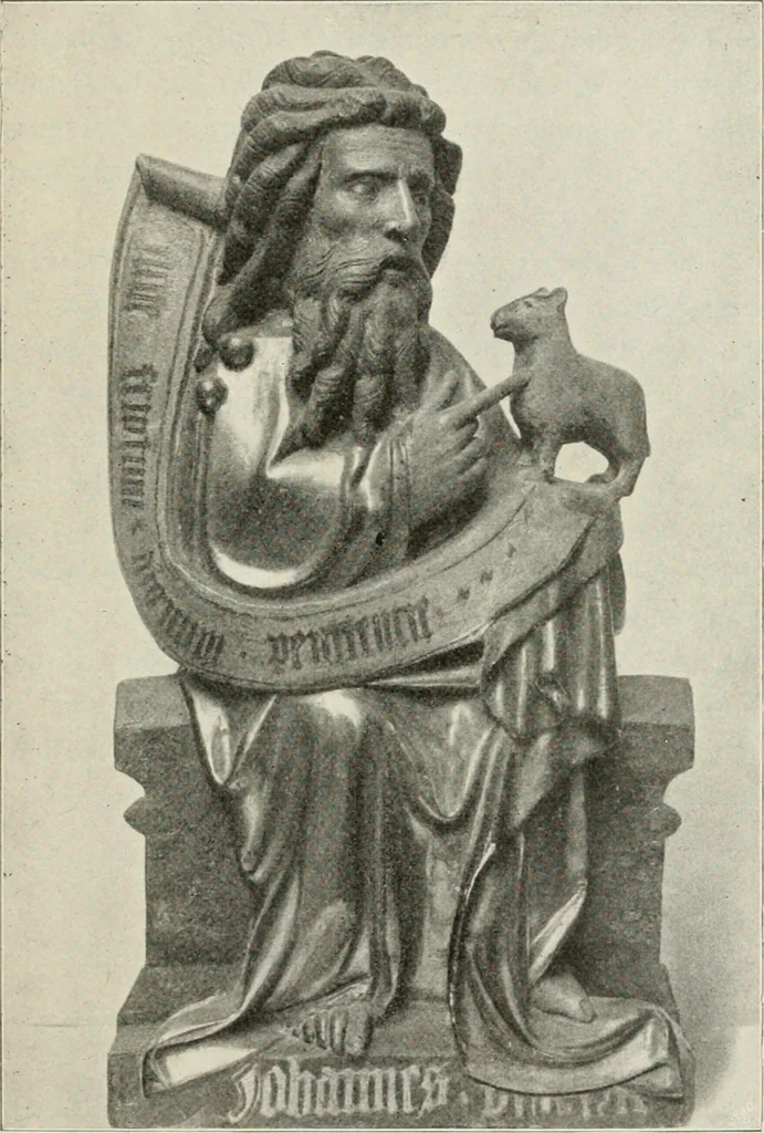 An illustration from Meister Bertram : Tätig in Hamburg, 1367-1415, 1905, leaf 336
