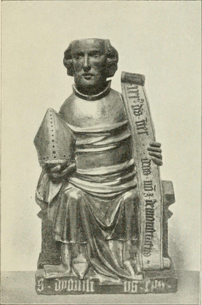 An illustration from Meister Bertram : Tätig in Hamburg, 1367-1415, 1905, leaf 338