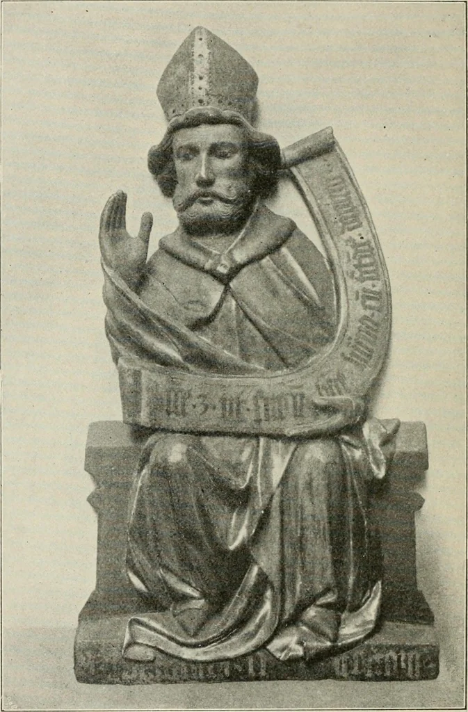 An illustration from Meister Bertram : Tätig in Hamburg, 1367-1415, 1905, leaf 339