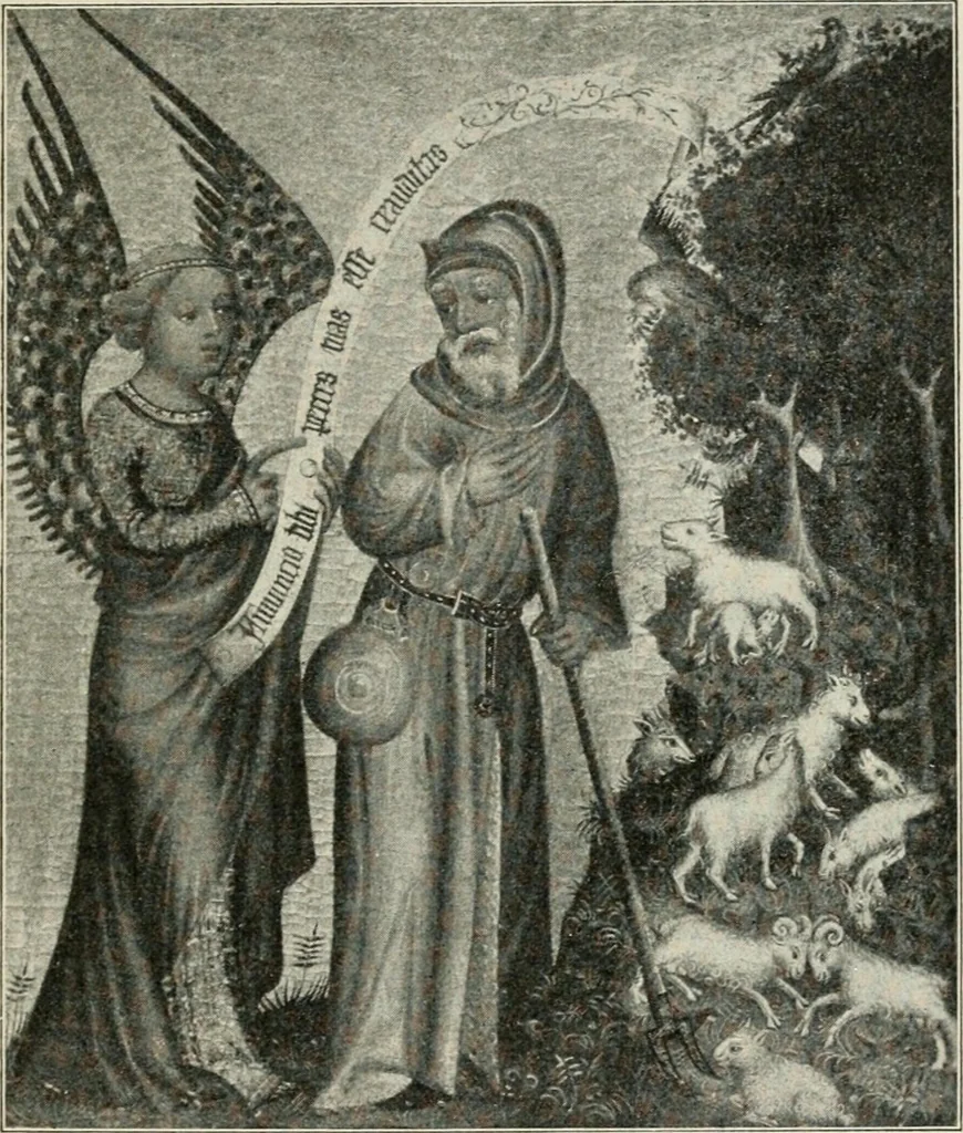 An illustration from Meister Bertram : Tätig in Hamburg, 1367-1415, 1905, leaf 352