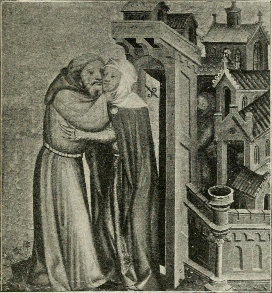 An illustration from Meister Bertram : Tätig in Hamburg, 1367-1415, 1905, leaf 354