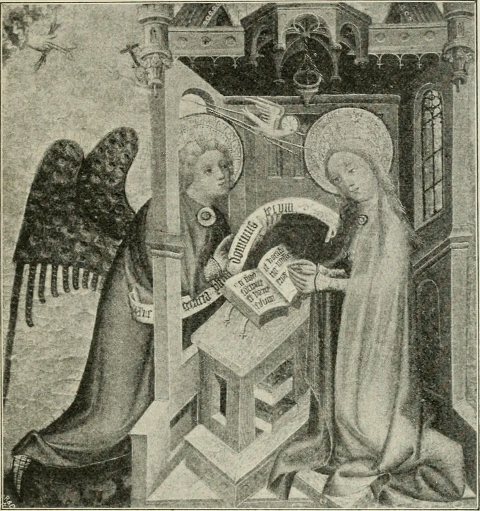 An illustration from Meister Bertram : Tätig in Hamburg, 1367-1415, 1905, leaf 358