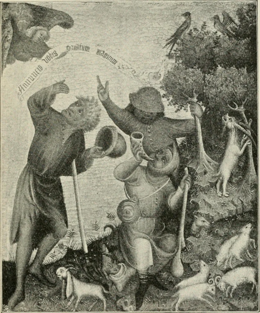An illustration from Meister Bertram : Tätig in Hamburg, 1367-1415, 1905, leaf 364