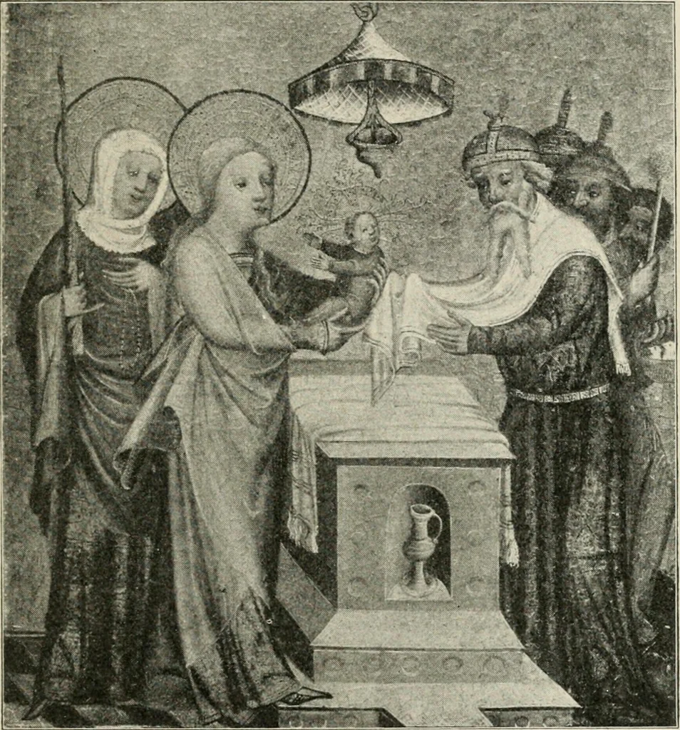 An illustration from Meister Bertram : Tätig in Hamburg, 1367-1415, 1905, leaf 370