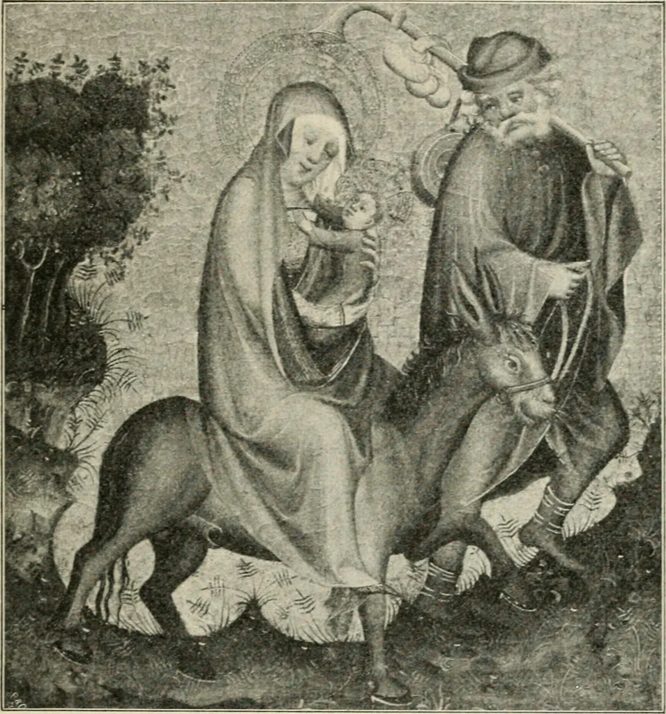 An illustration from Meister Bertram : Tätig in Hamburg, 1367-1415, 1905, leaf 374