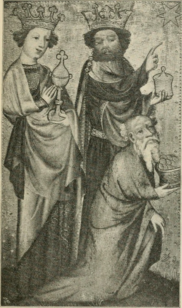 An illustration from Meister Bertram : Tätig in Hamburg, 1367-1415, 1905, leaf 392