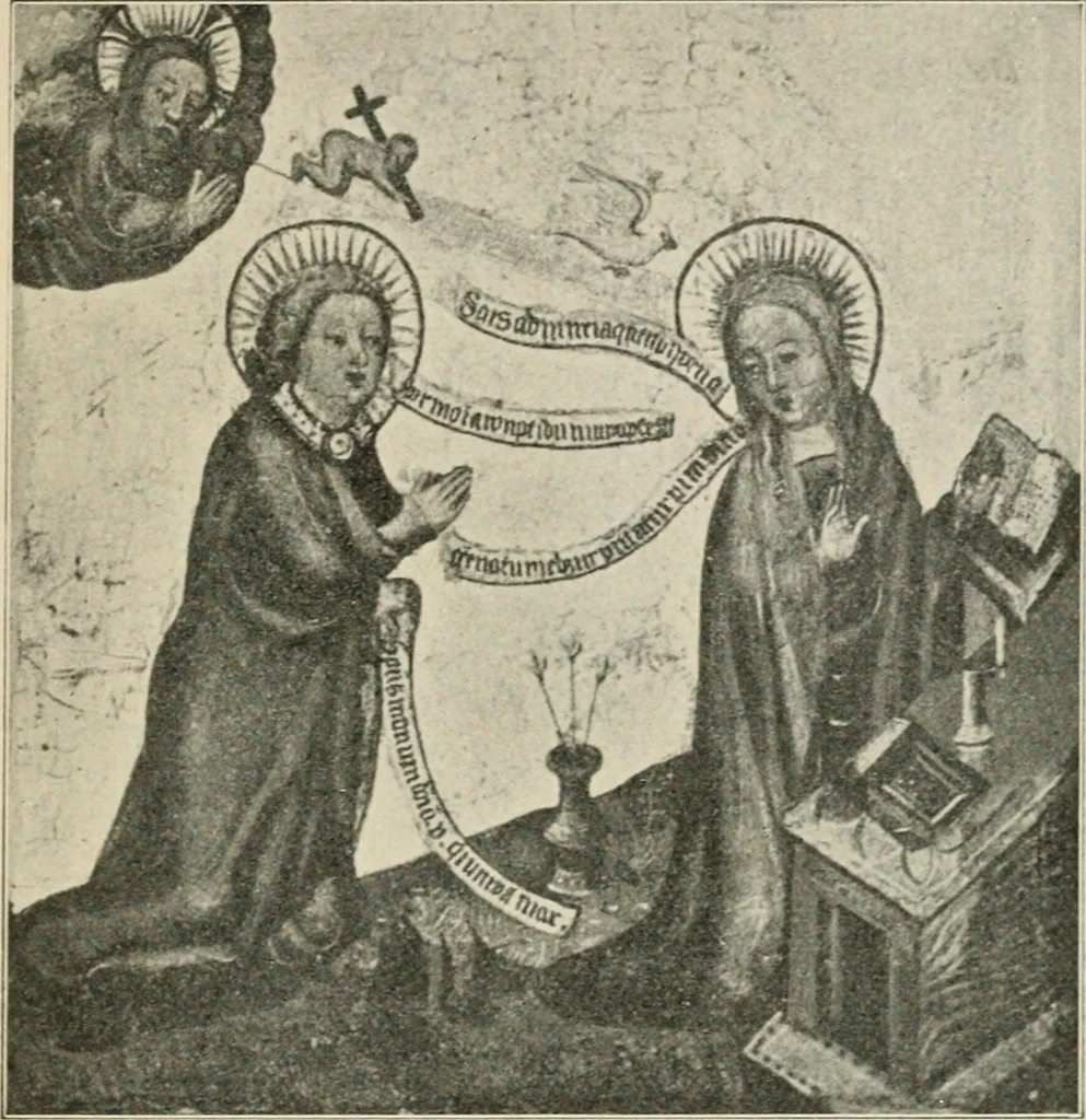 An illustration from Meister Bertram : Tätig in Hamburg, 1367-1415, 1905, leaf 398