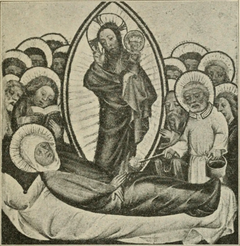 An illustration from Meister Bertram : Tätig in Hamburg, 1367-1415, 1905, leaf 400