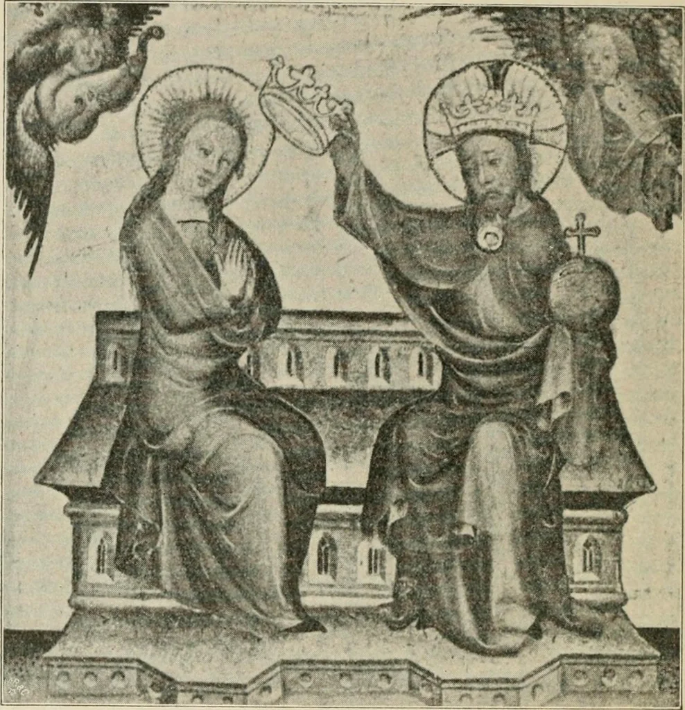 An illustration from Meister Bertram : Tätig in Hamburg, 1367-1415, 1905, leaf 401