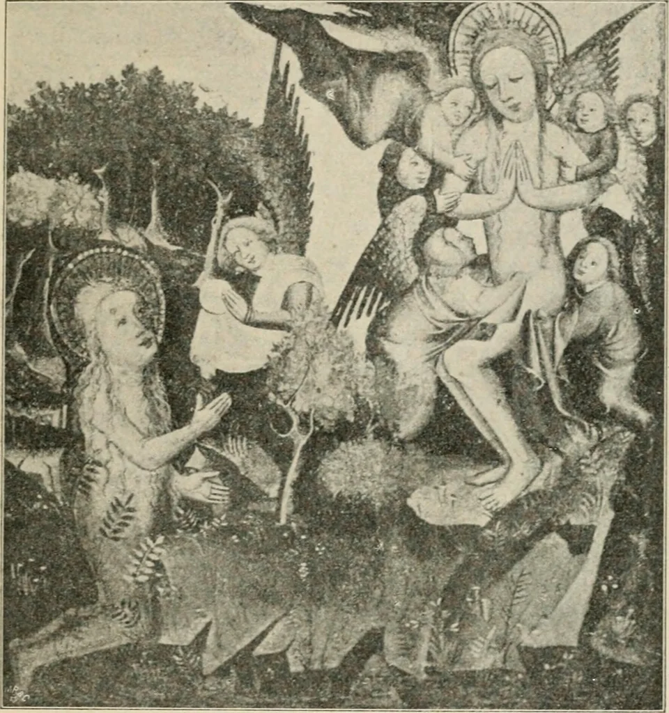 An illustration from Meister Bertram : Tätig in Hamburg, 1367-1415, 1905, leaf 402