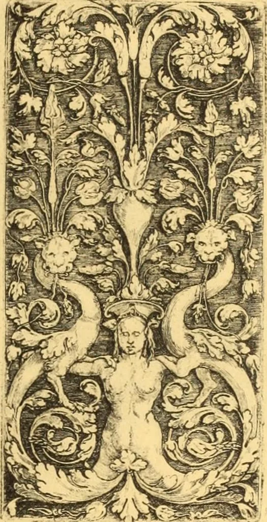 An illustration from Meister des ornamentstichs, eine auswahl aus vier jahrhunderten, 1900, leaf 100