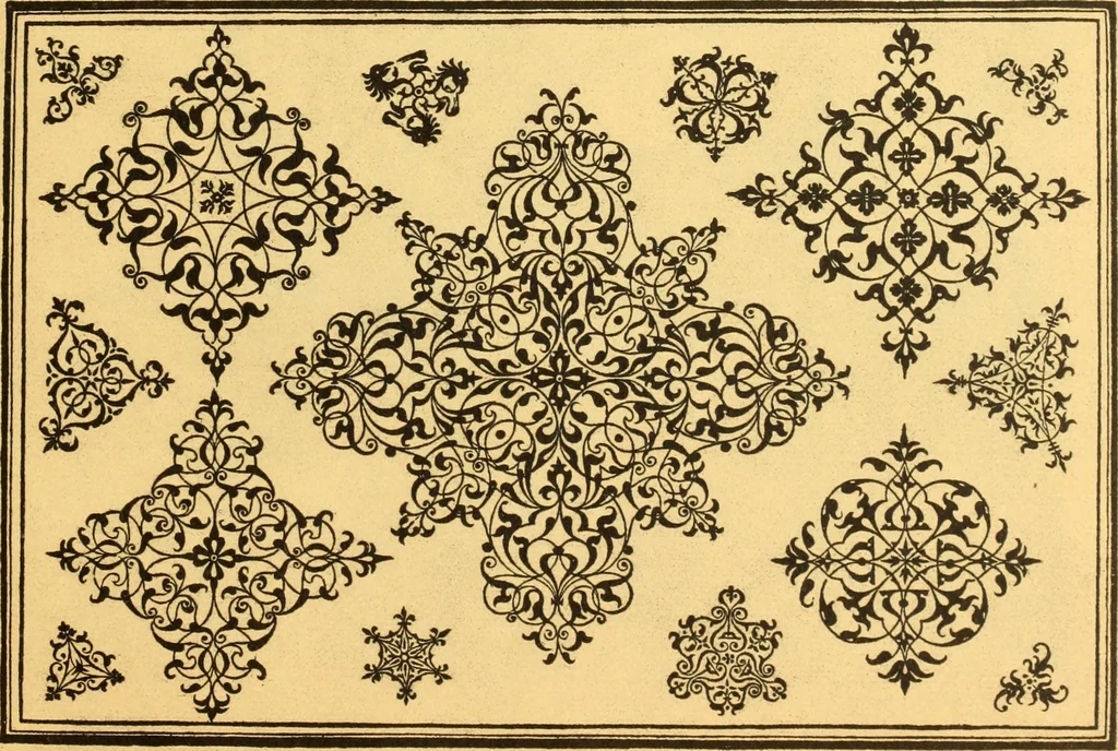 An illustration from Meister des ornamentstichs, eine auswahl aus vier jahrhunderten, 1900, leaf 104