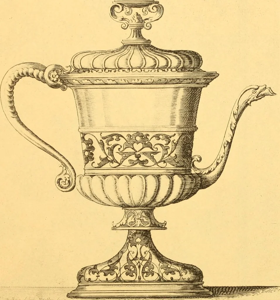 An illustration from Meister des ornamentstichs, eine auswahl aus vier jahrhunderten, 1900, leaf 105