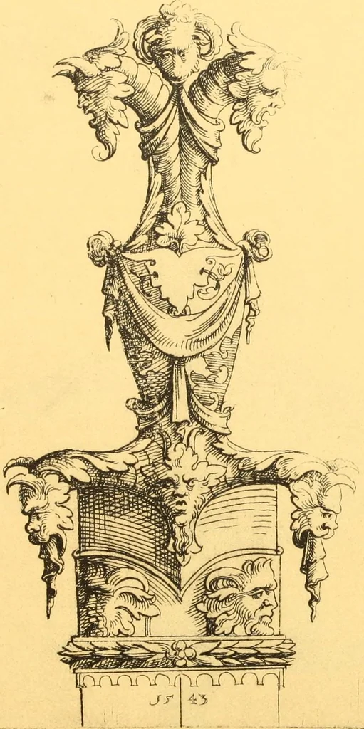 An illustration from Meister des ornamentstichs, eine auswahl aus vier jahrhunderten, 1900, leaf 107