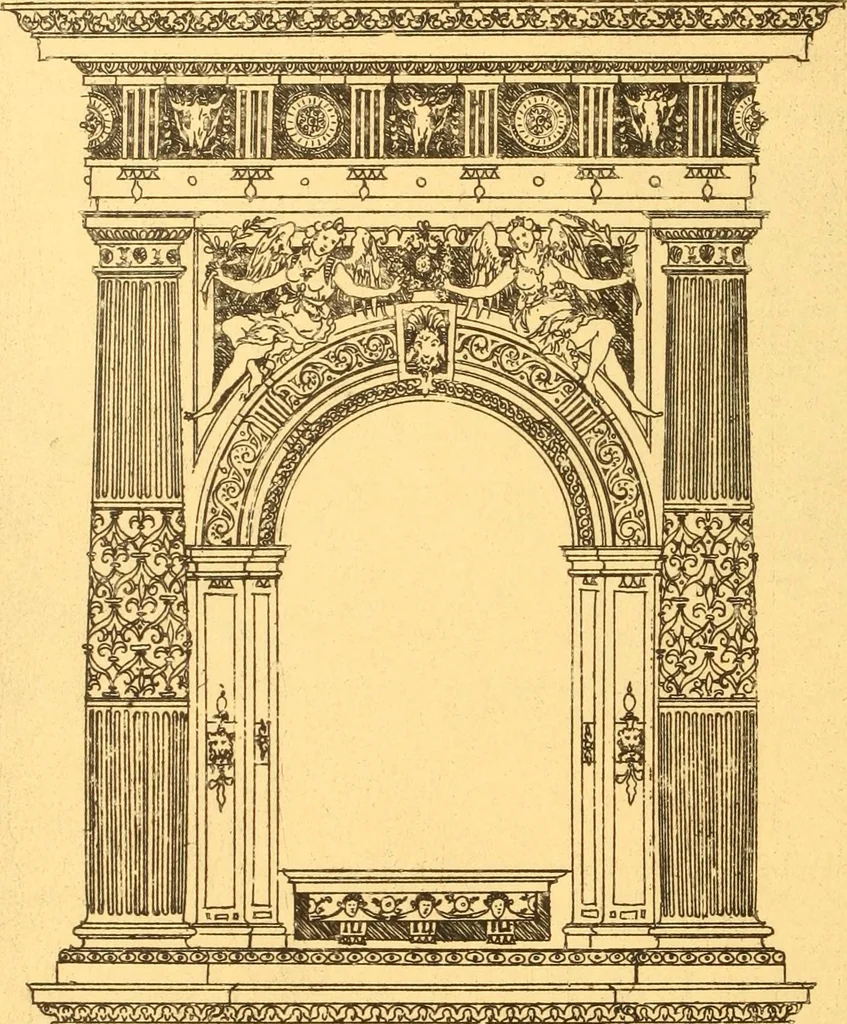 An illustration from Meister des ornamentstichs, eine auswahl aus vier jahrhunderten, 1900, leaf 109