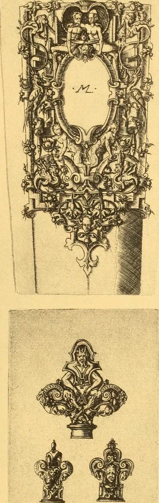 An illustration from Meister des ornamentstichs, eine auswahl aus vier jahrhunderten, 1900, leaf 114