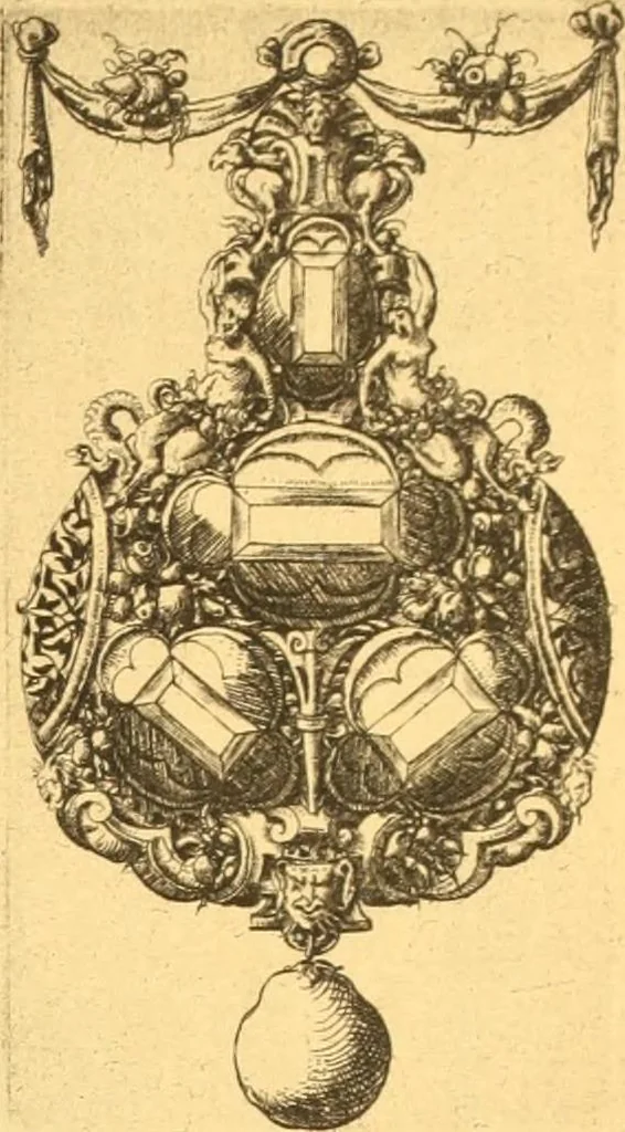An illustration from Meister des ornamentstichs, eine auswahl aus vier jahrhunderten, 1900, leaf 114