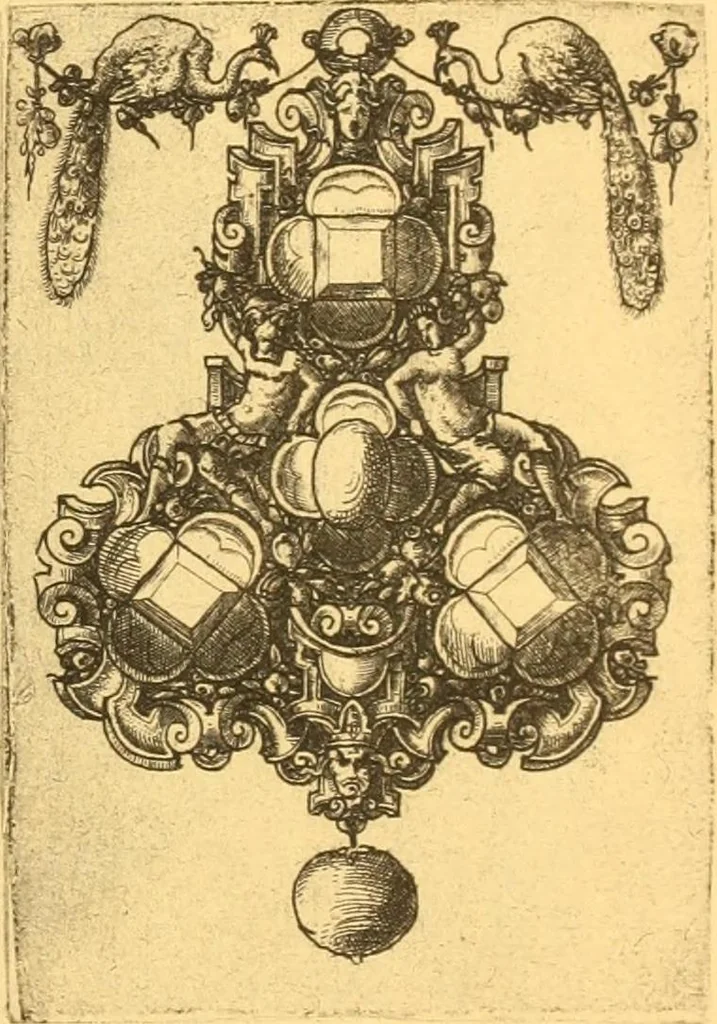 An illustration from Meister des ornamentstichs, eine auswahl aus vier jahrhunderten, 1900, leaf 114