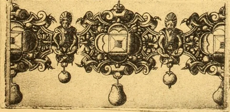 An illustration from Meister des ornamentstichs, eine auswahl aus vier jahrhunderten, 1900, leaf 114