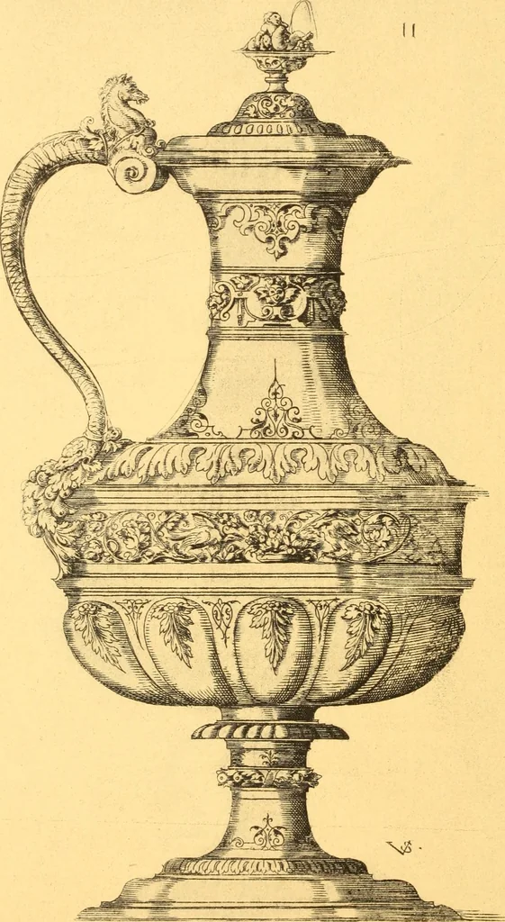 An illustration from Meister des ornamentstichs, eine auswahl aus vier jahrhunderten, 1900, leaf 117