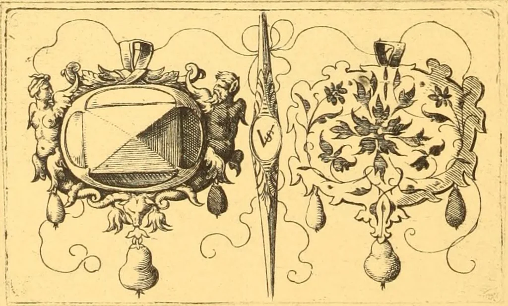 An illustration from Meister des ornamentstichs, eine auswahl aus vier jahrhunderten, 1900, leaf 119