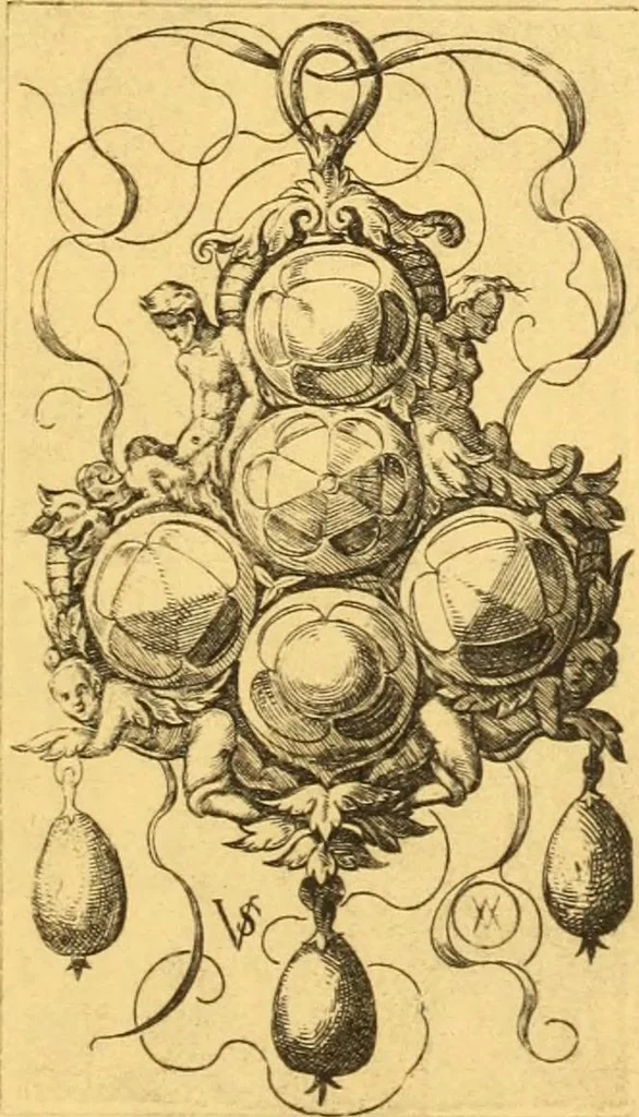 An illustration from Meister des ornamentstichs, eine auswahl aus vier jahrhunderten, 1900, leaf 120