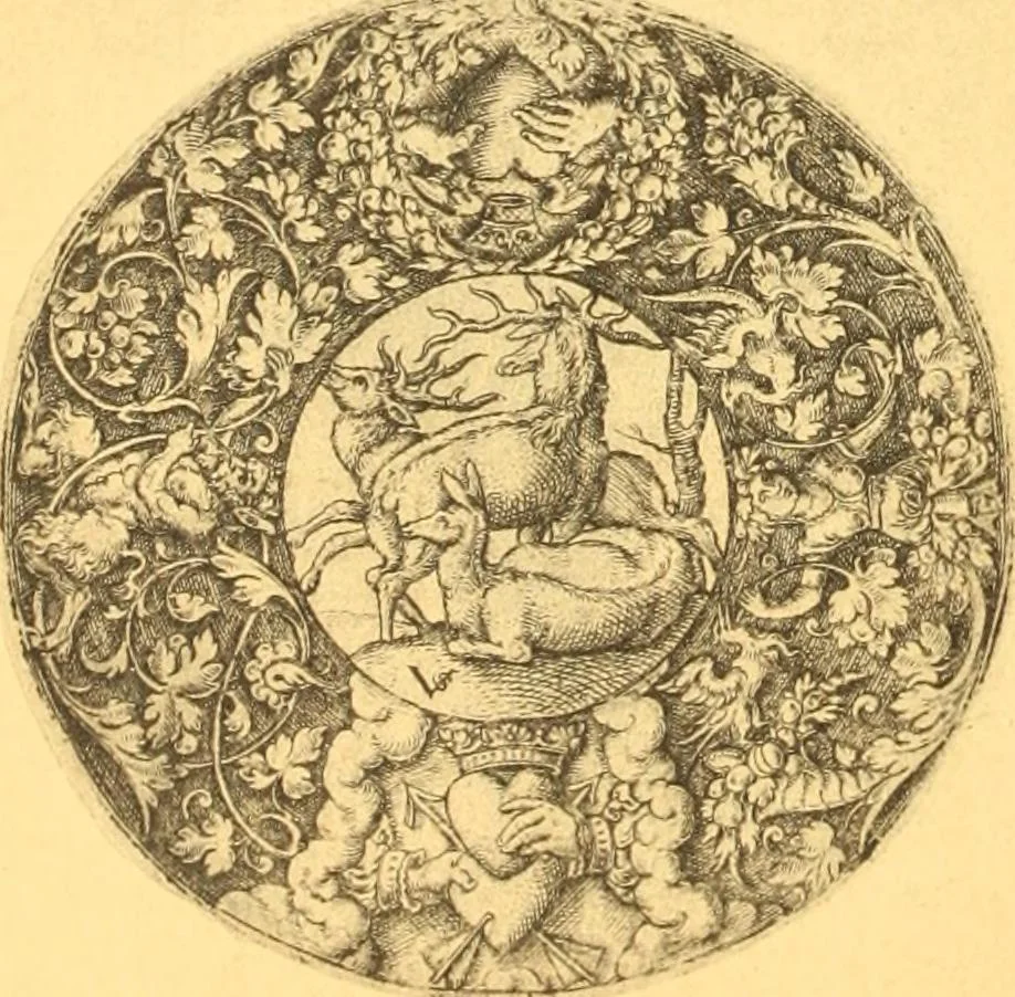 An illustration from Meister des ornamentstichs, eine auswahl aus vier jahrhunderten, 1900, leaf 121