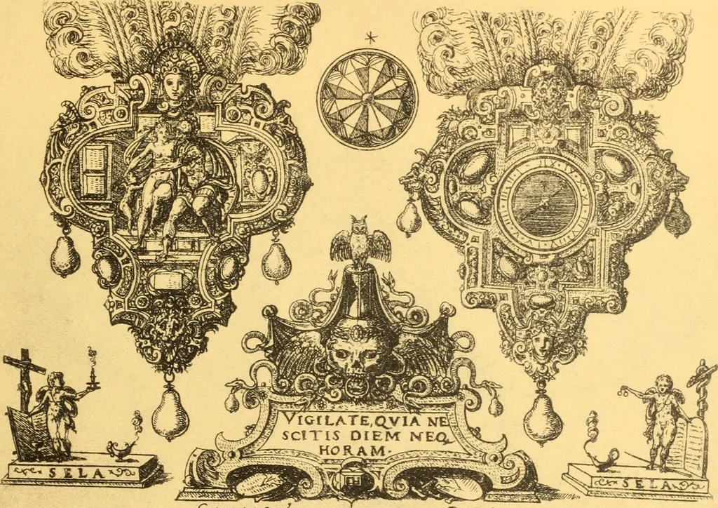 An illustration from Meister des ornamentstichs, eine auswahl aus vier jahrhunderten, 1900, leaf 124