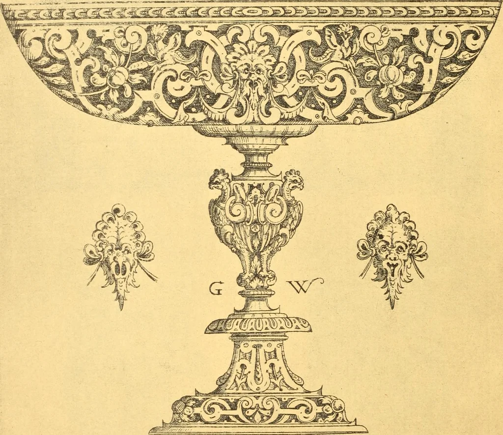 An illustration from Meister des ornamentstichs, eine auswahl aus vier jahrhunderten, 1900, leaf 125